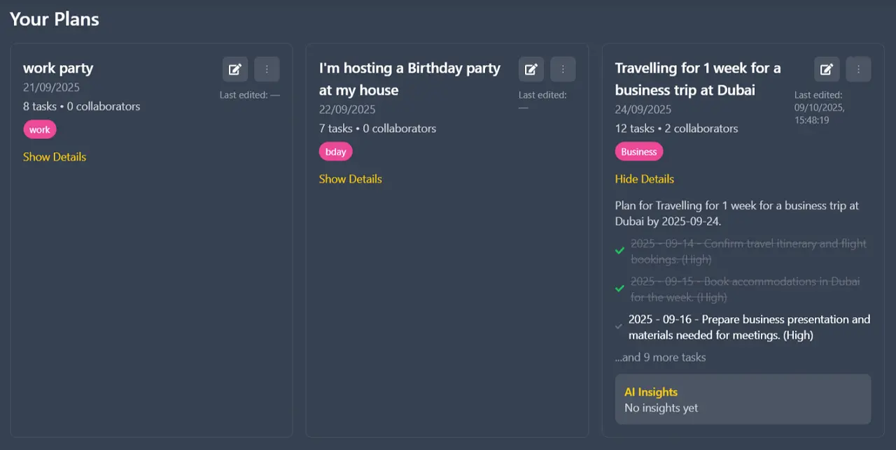 Screenshot 3 of Reverse My Plan
