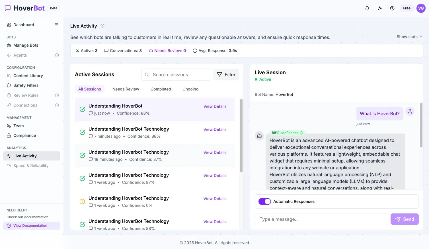 Screenshot 3 of HoverBot