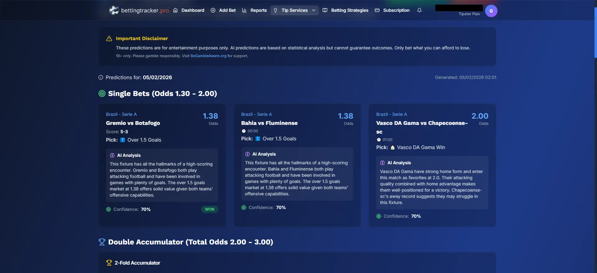 Screenshot 5 of BettingTracker.Pro