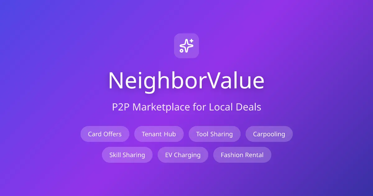 Screenshot 1 of NeighborValue