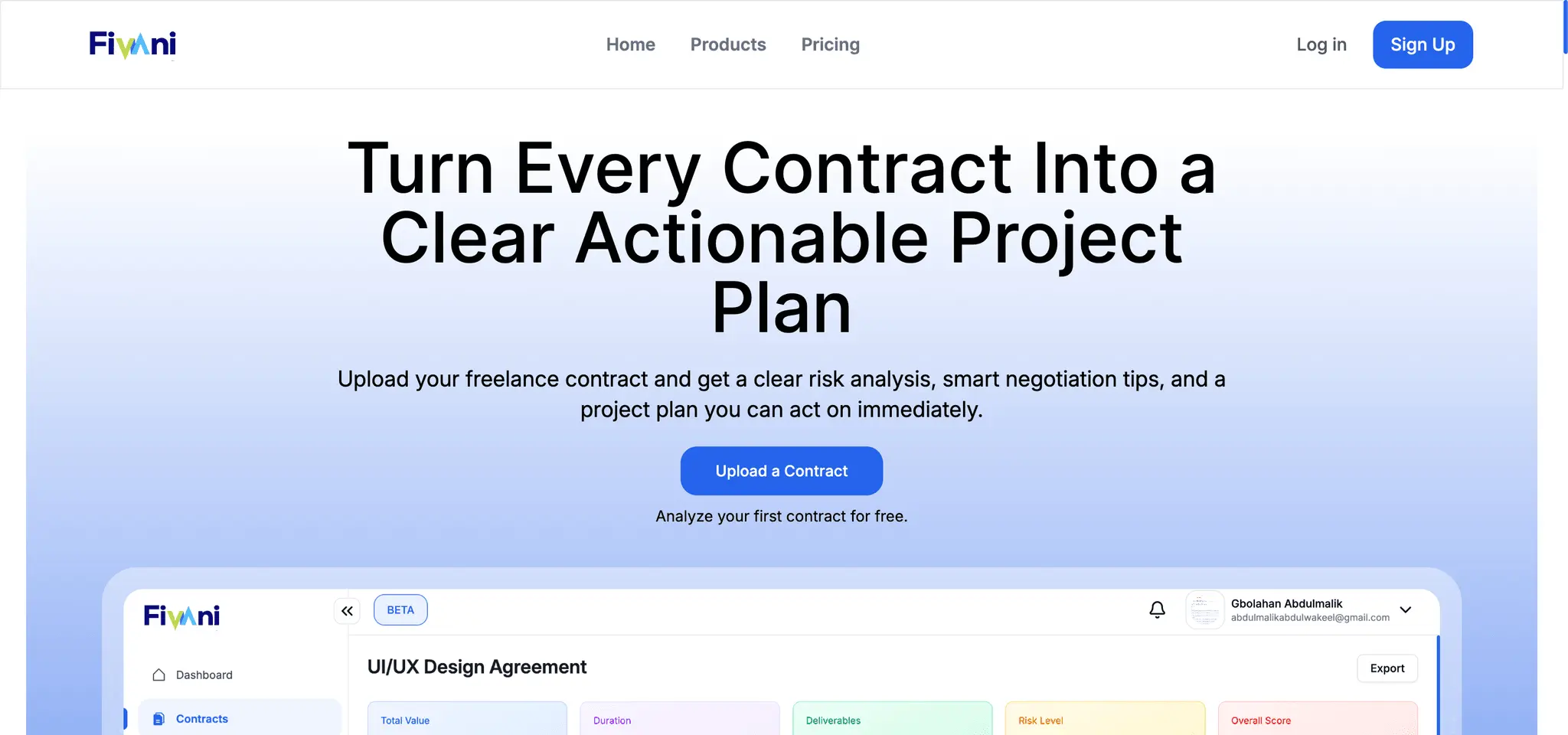Screenshot 1 of Fivani