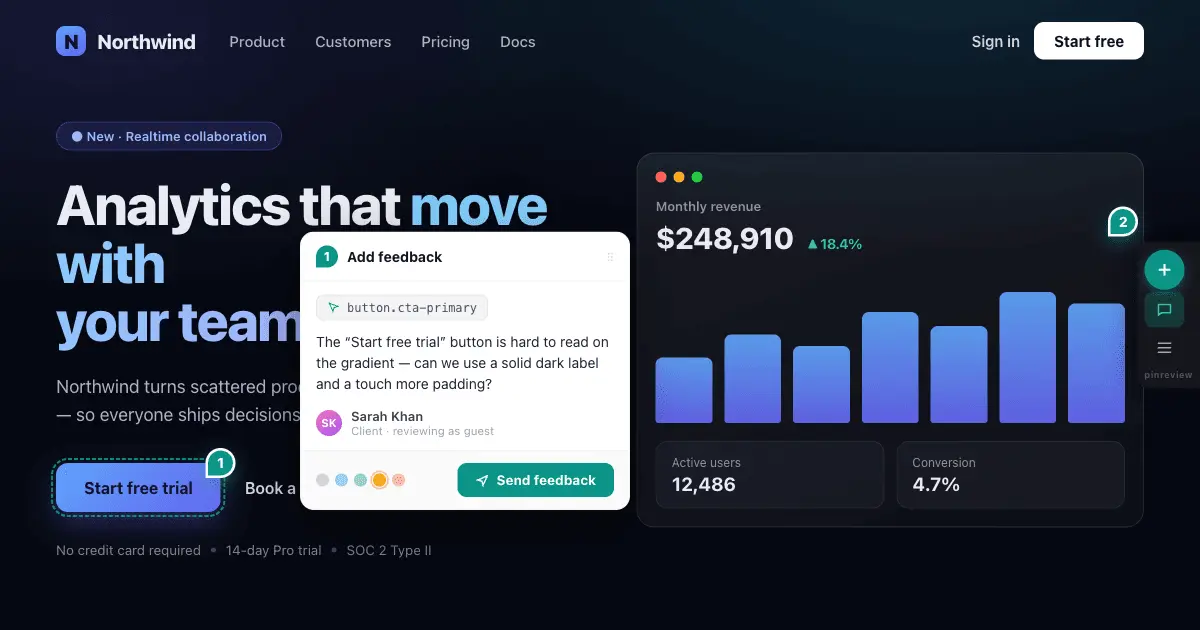 Screenshot 2 of Pinreview