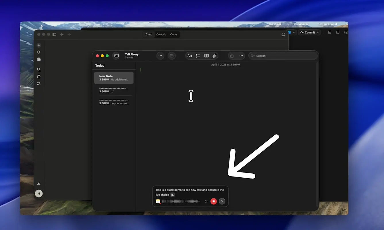 Screenshot 1 of TalkFlowy