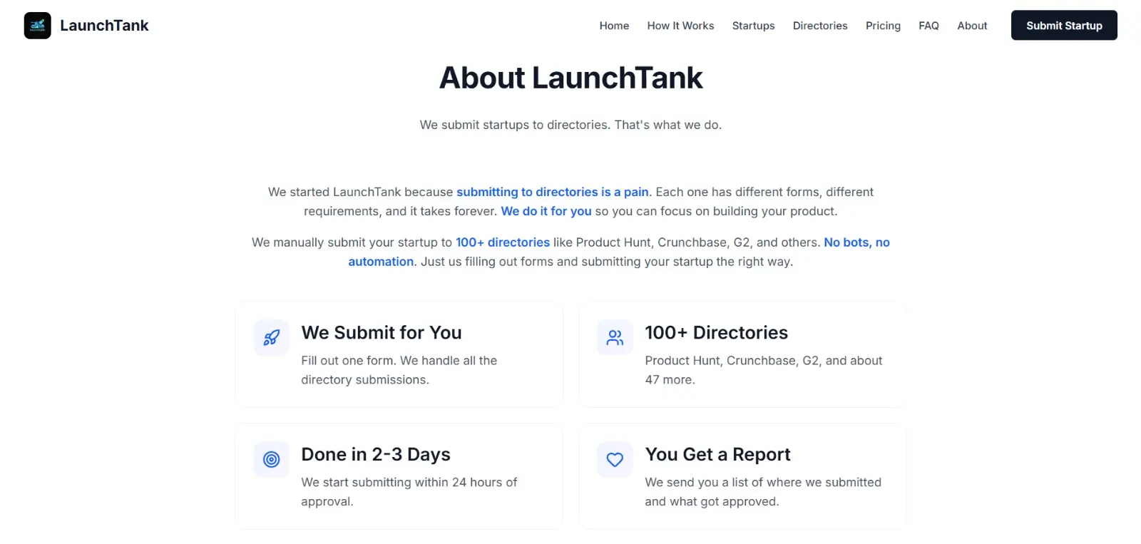 Screenshot 1 of LaunchTank