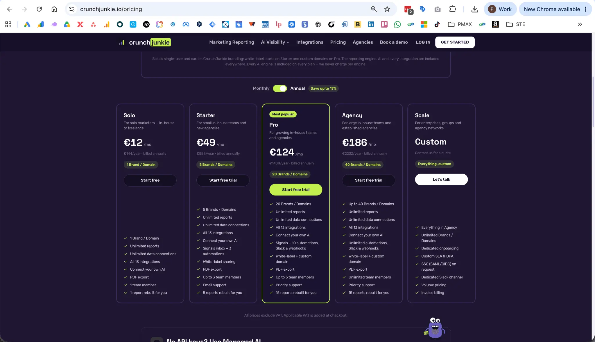 Screenshot 1 of CrunchJunkie