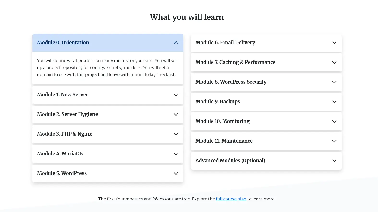 Screenshot 2 of Self-hosting WordPress Course