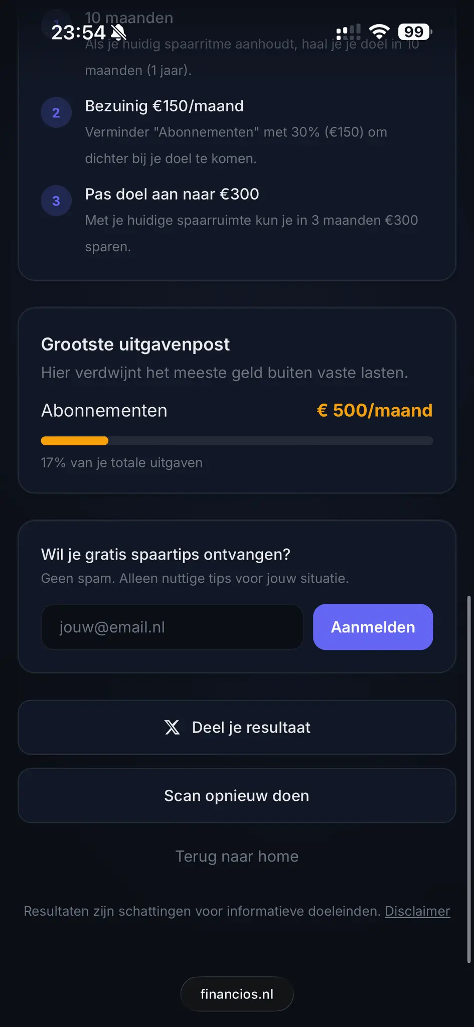 Screenshot 4 of Financios