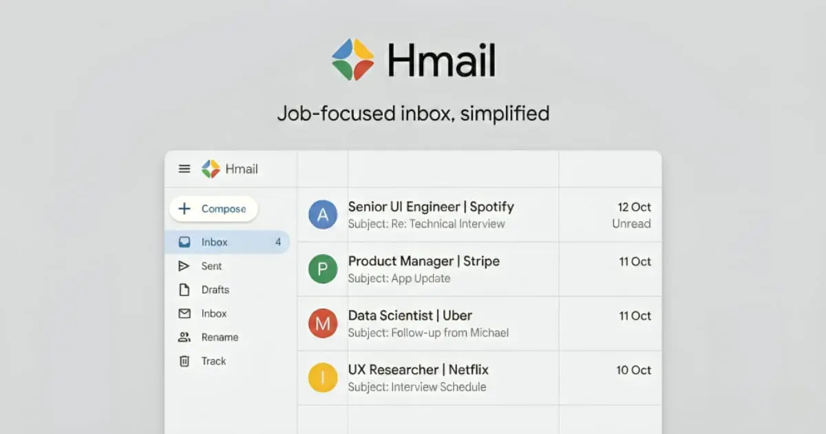 Screenshot 1 of Hmail