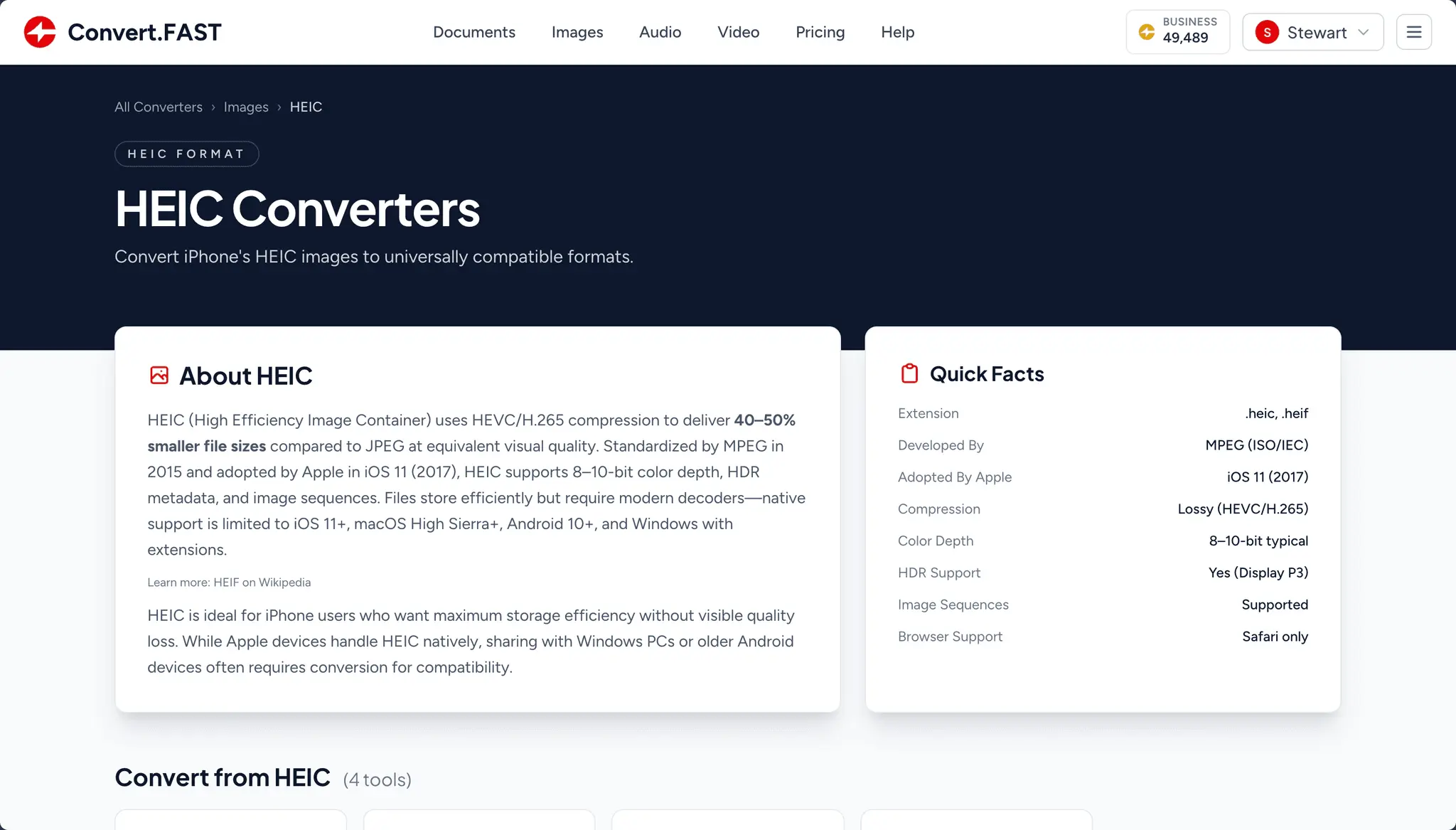 Screenshot 1 of Convert.FAST