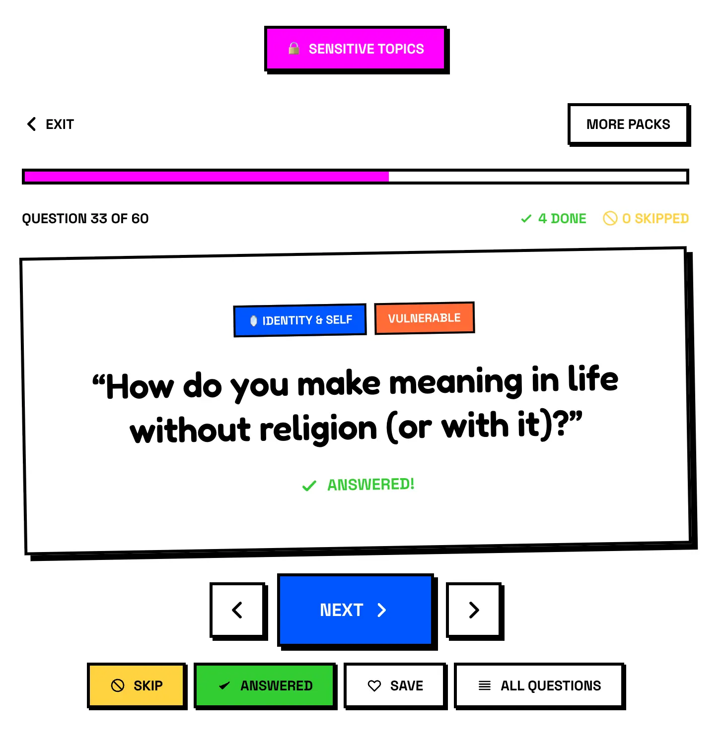 Screenshot 2 of SPARK: Life-Changing Convos