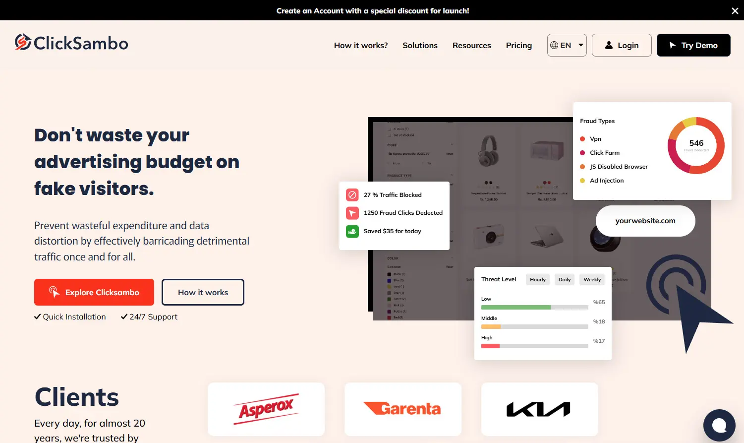 Screenshot 1 of ClickSambo