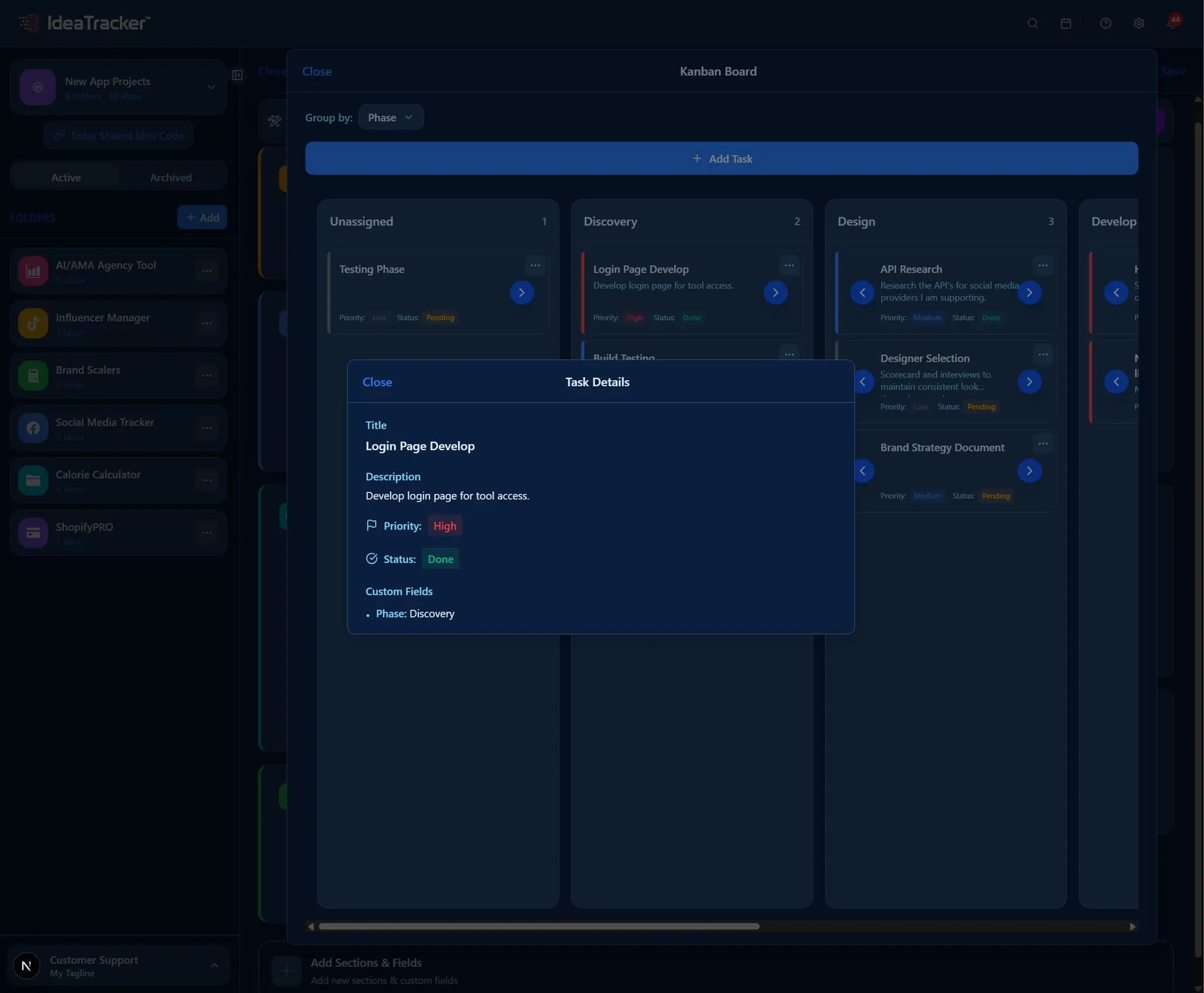 Screenshot 6 of IdeaTracker