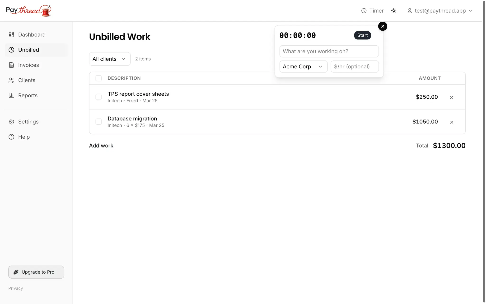 Screenshot 2 of Paythread