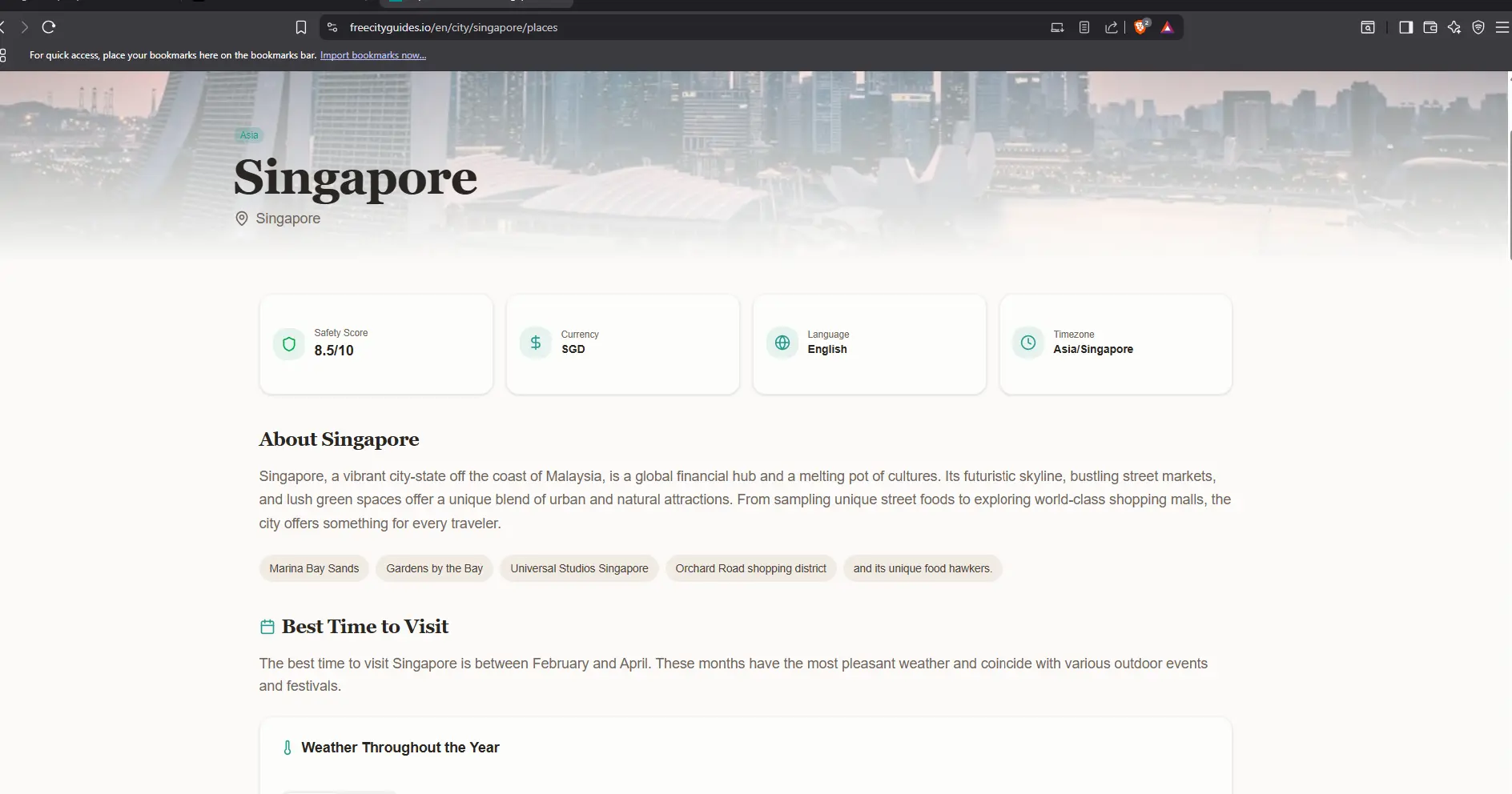 Screenshot 2 of Free City Guides