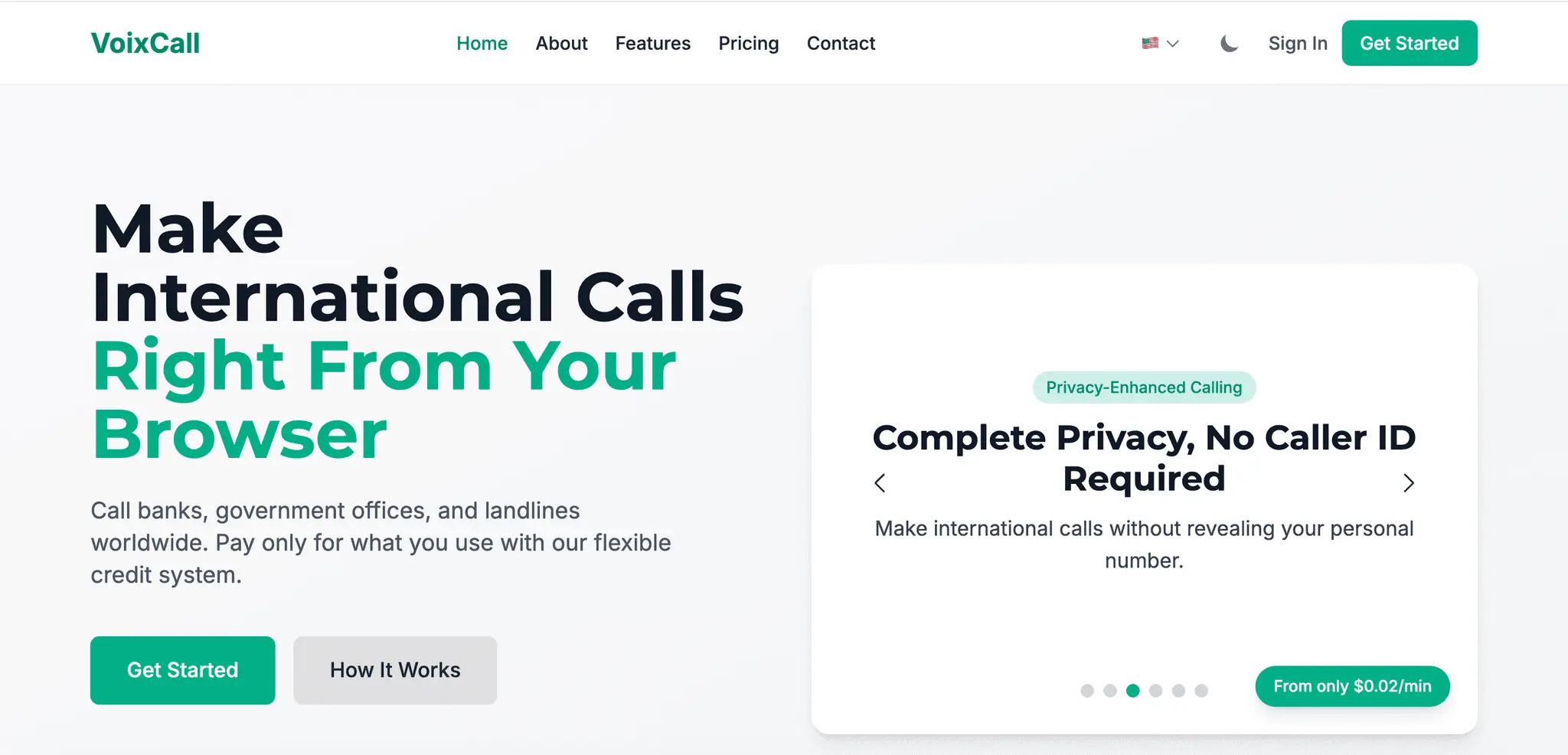 Screenshot 1 of VoixCall
