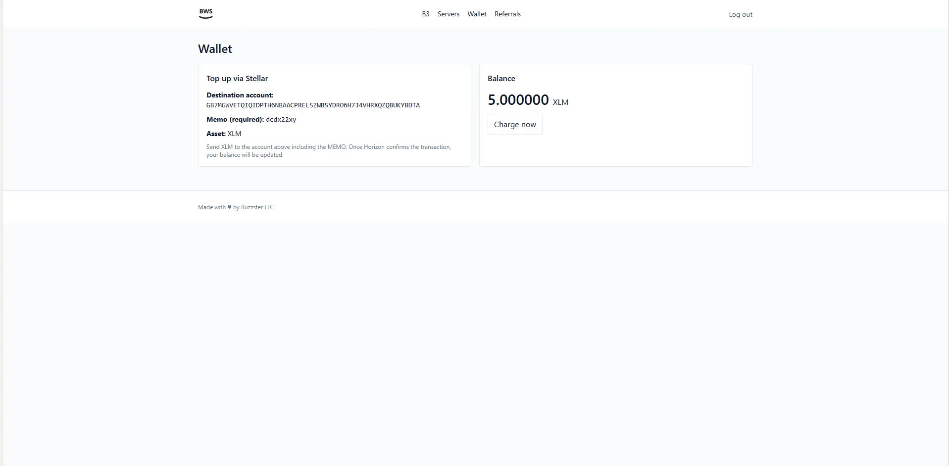 Screenshot 2 of Buzzster Web Services
