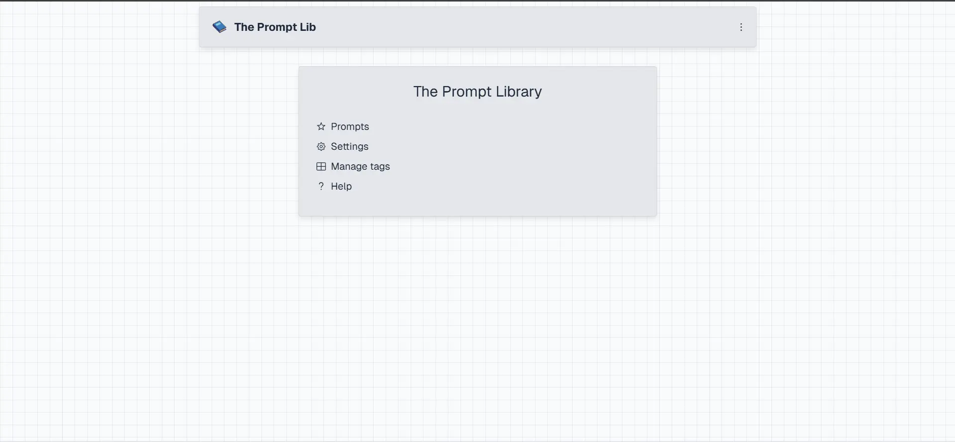 Screenshot 3 of The Prompt Lib