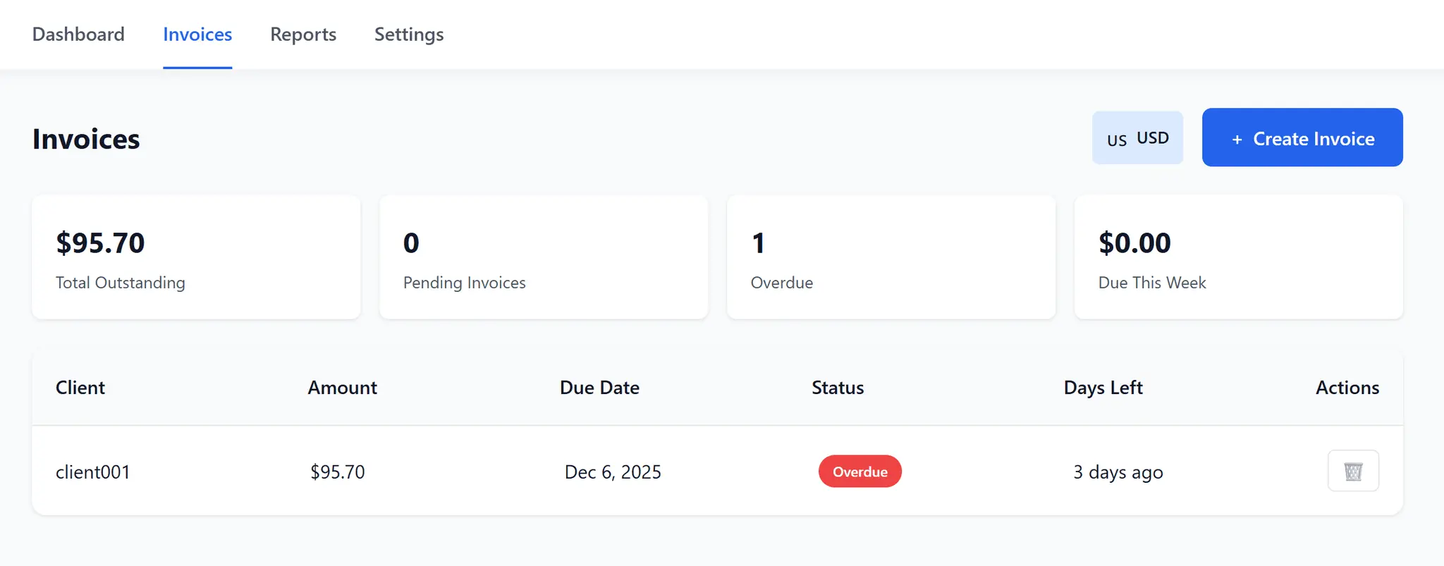 Screenshot 1 of FlowLy - Simple Cash Flow Forecasting