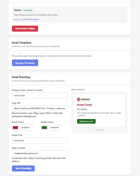 Screenshot 4 of WorkAid Dunning