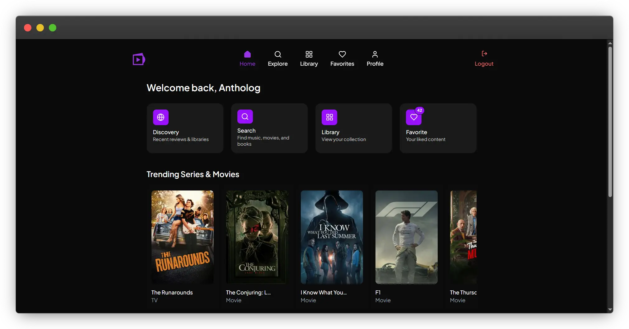 Screenshot 4 of Antholog