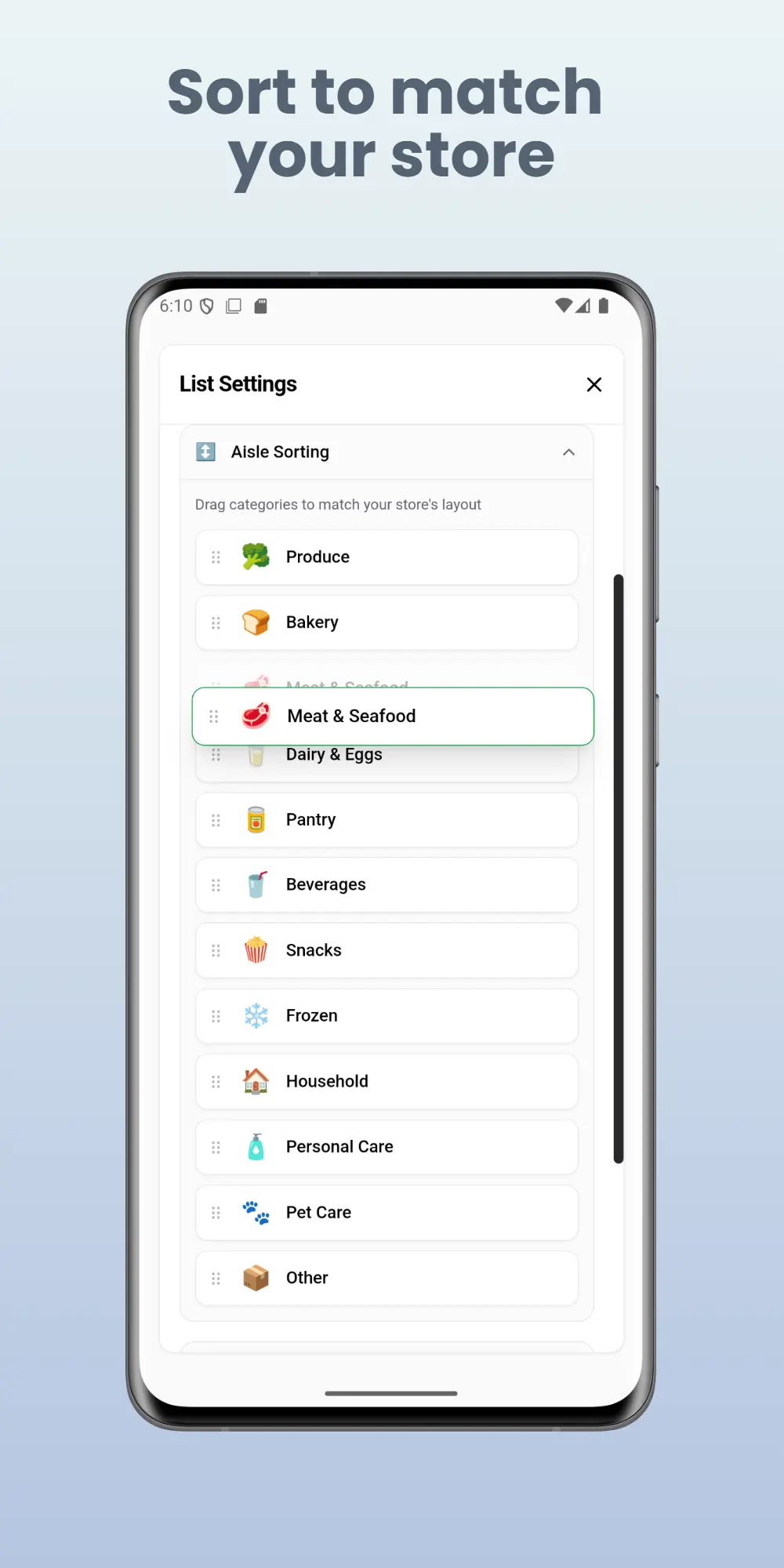 Screenshot 3 of Grocery List: Shopping Lister