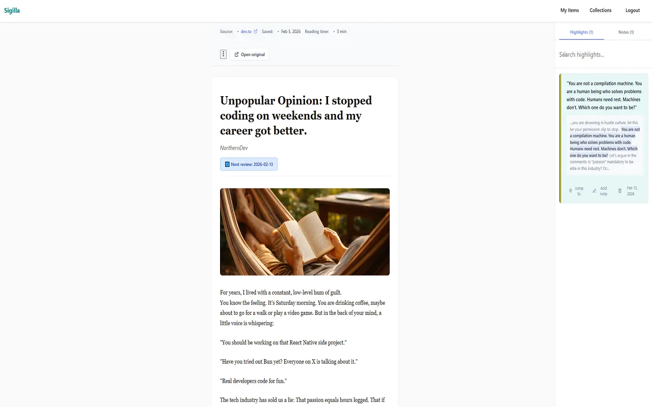Screenshot 1 of Sigilla