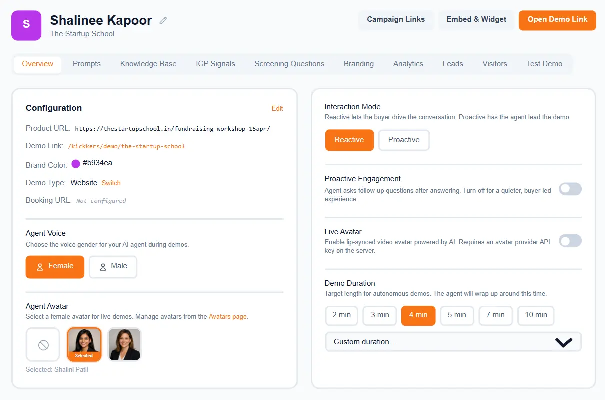 Screenshot 3 of Kickker AI