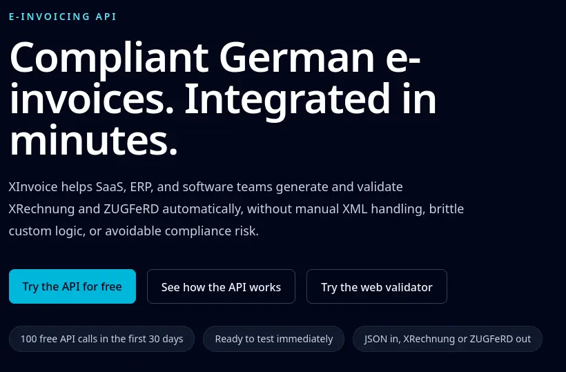 Screenshot 1 of XInvoice