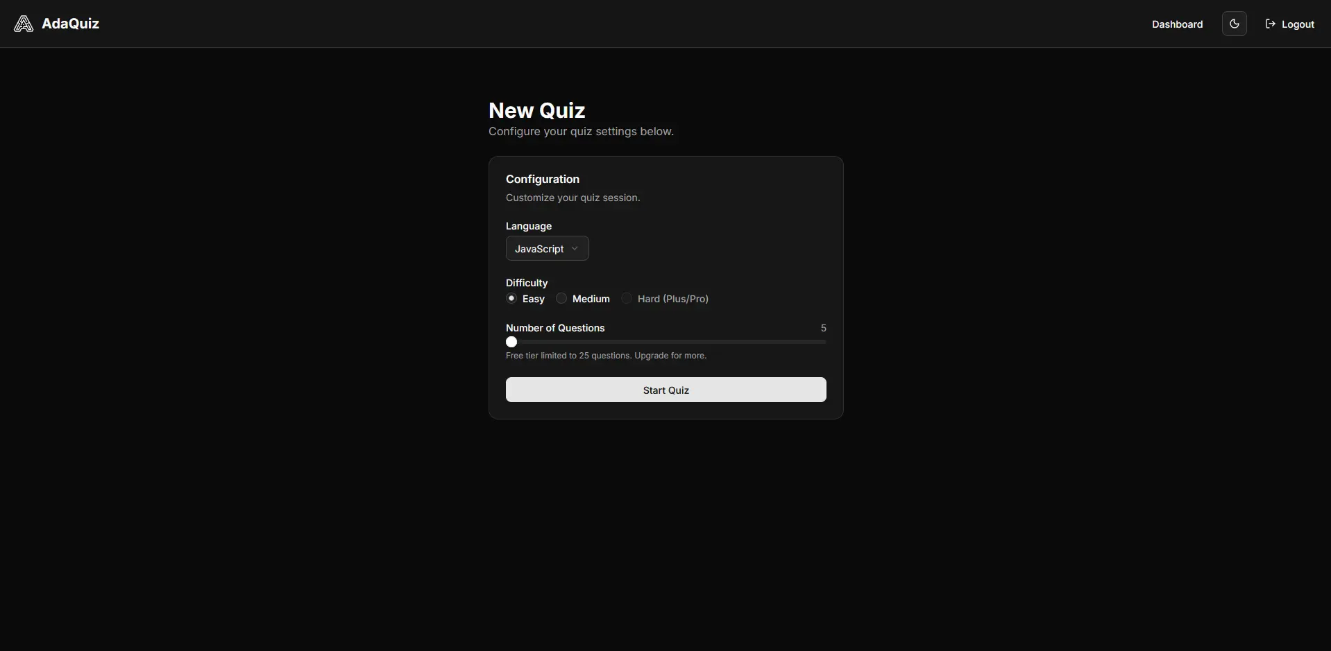 Screenshot 2 of AdaQuiz