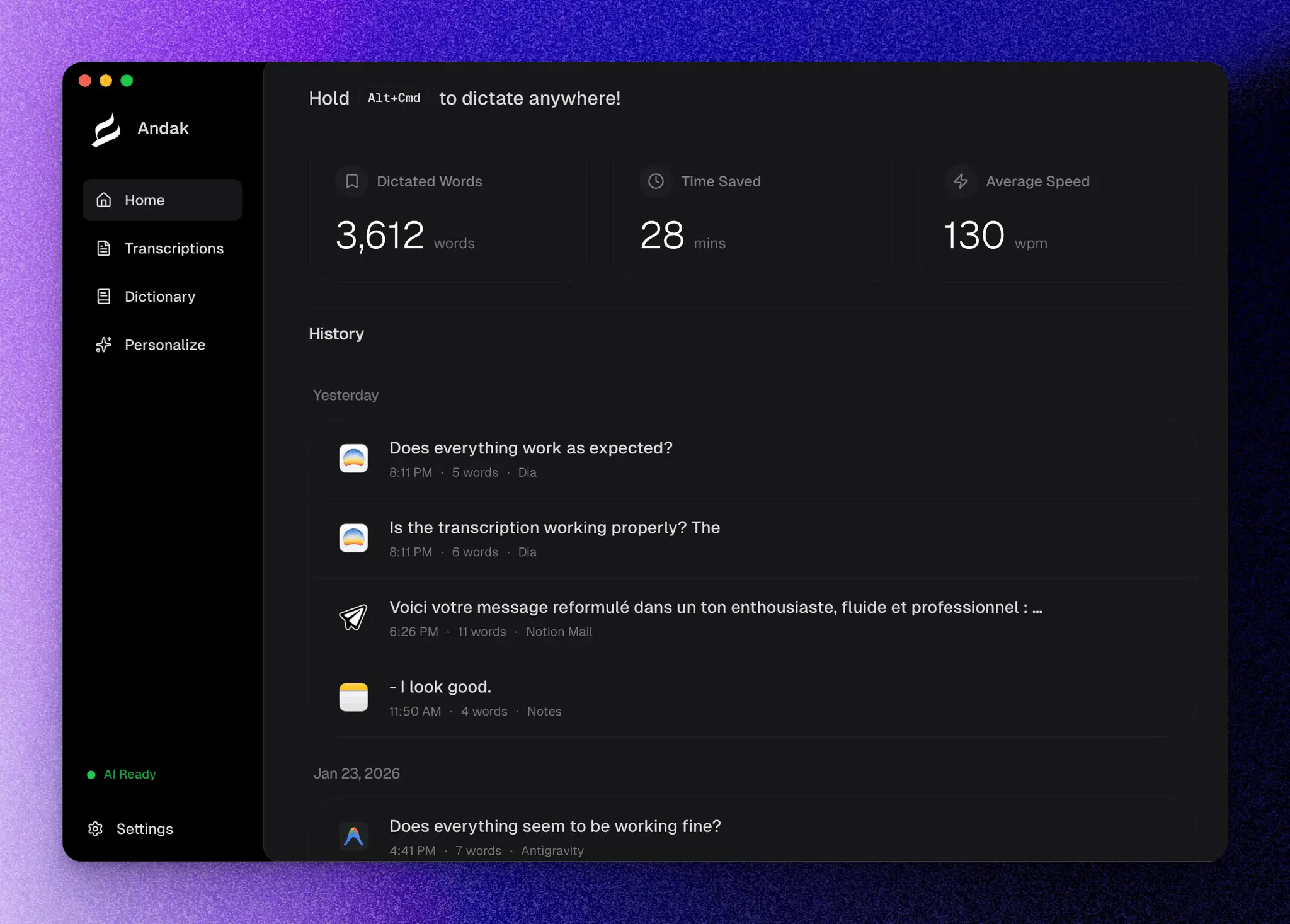 Screenshot 2 of Andak