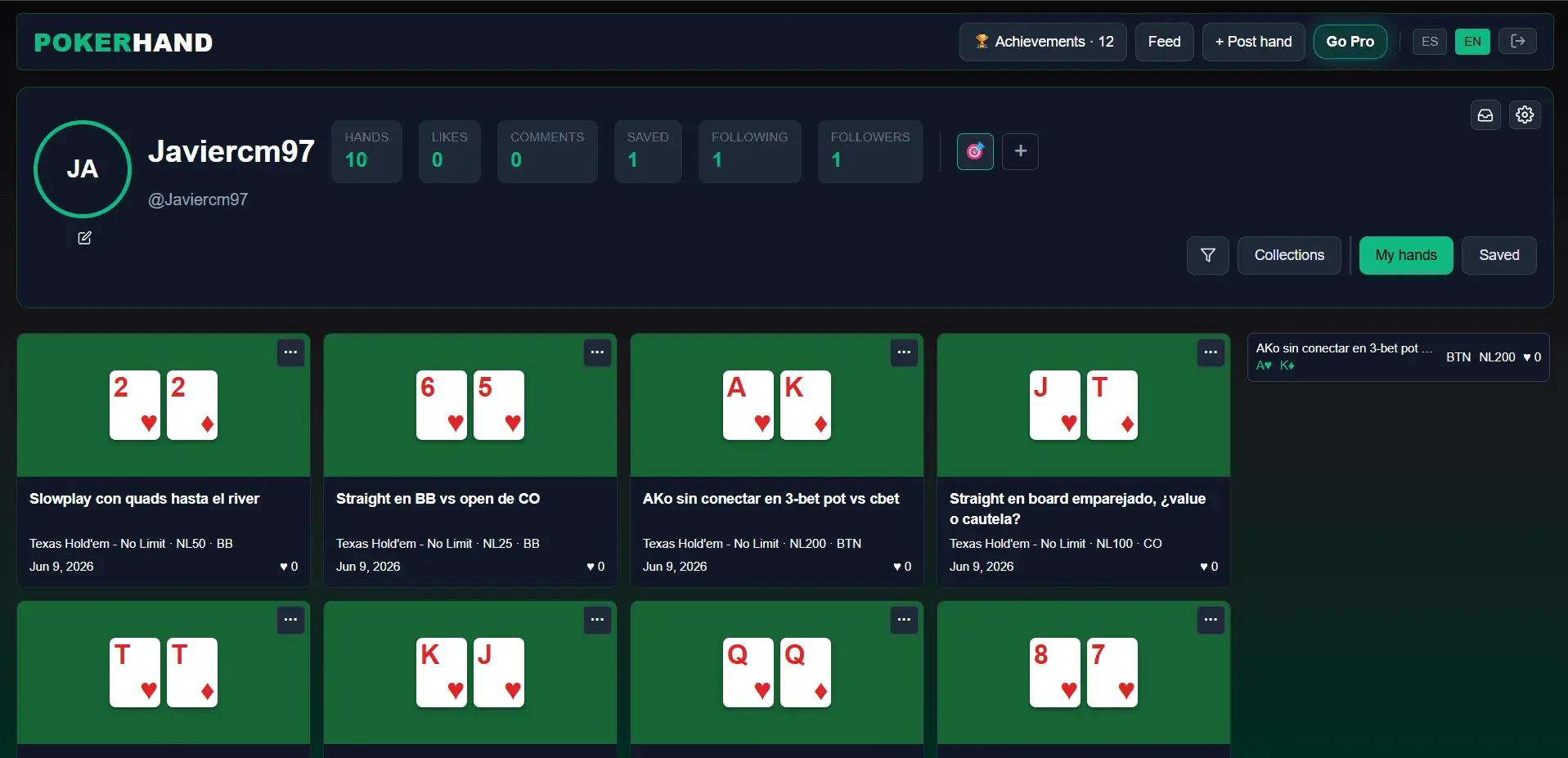 Screenshot 2 of PokerHand