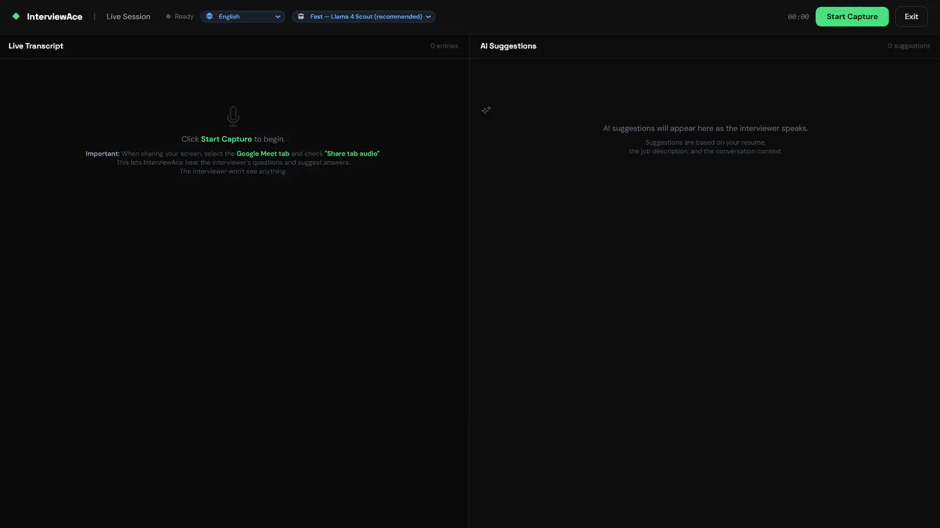Screenshot 2 of InterviewAce