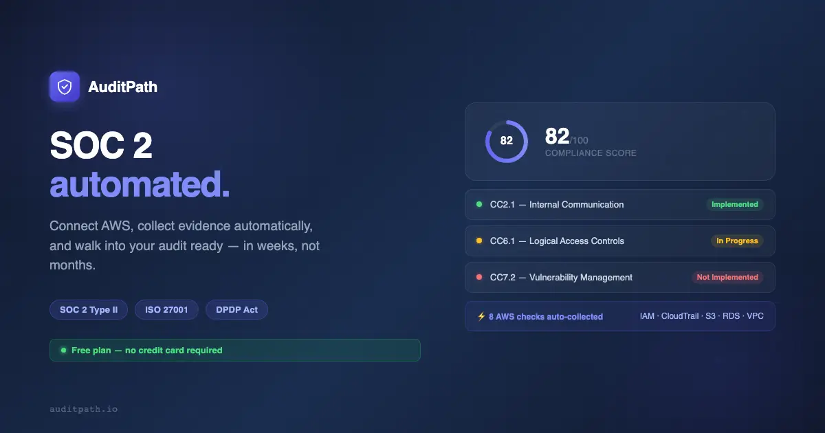 Screenshot 1 of AuditPath