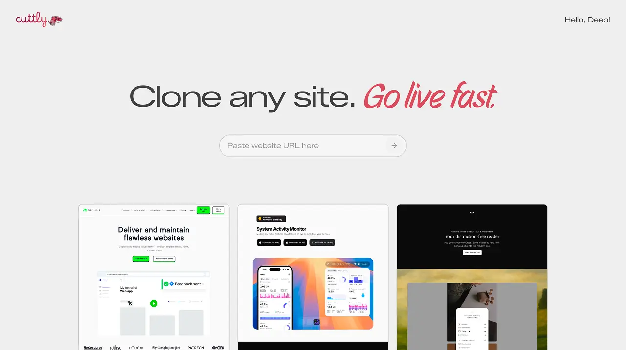 Screenshot 3 of Cuttly