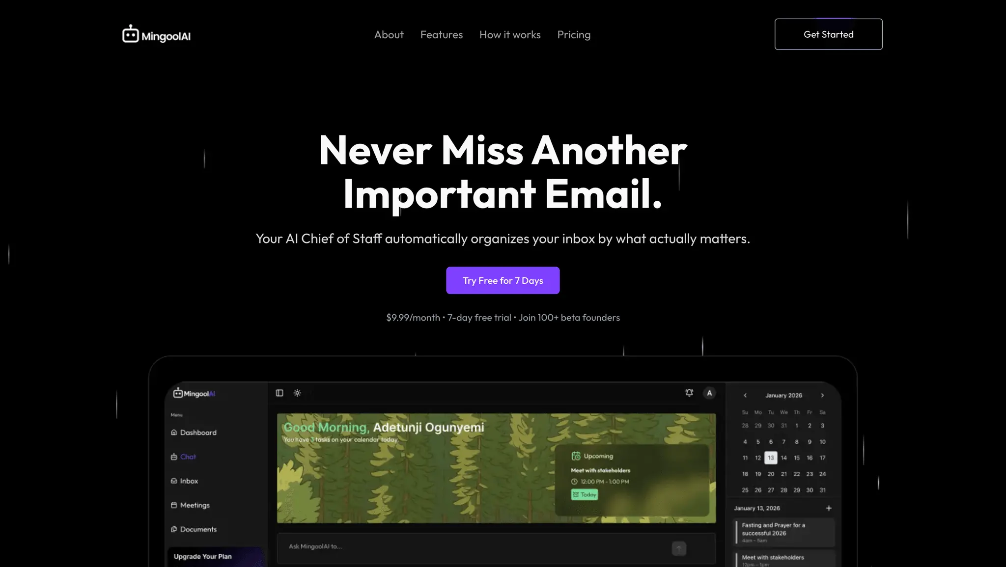 Screenshot 1 of MingoolAI