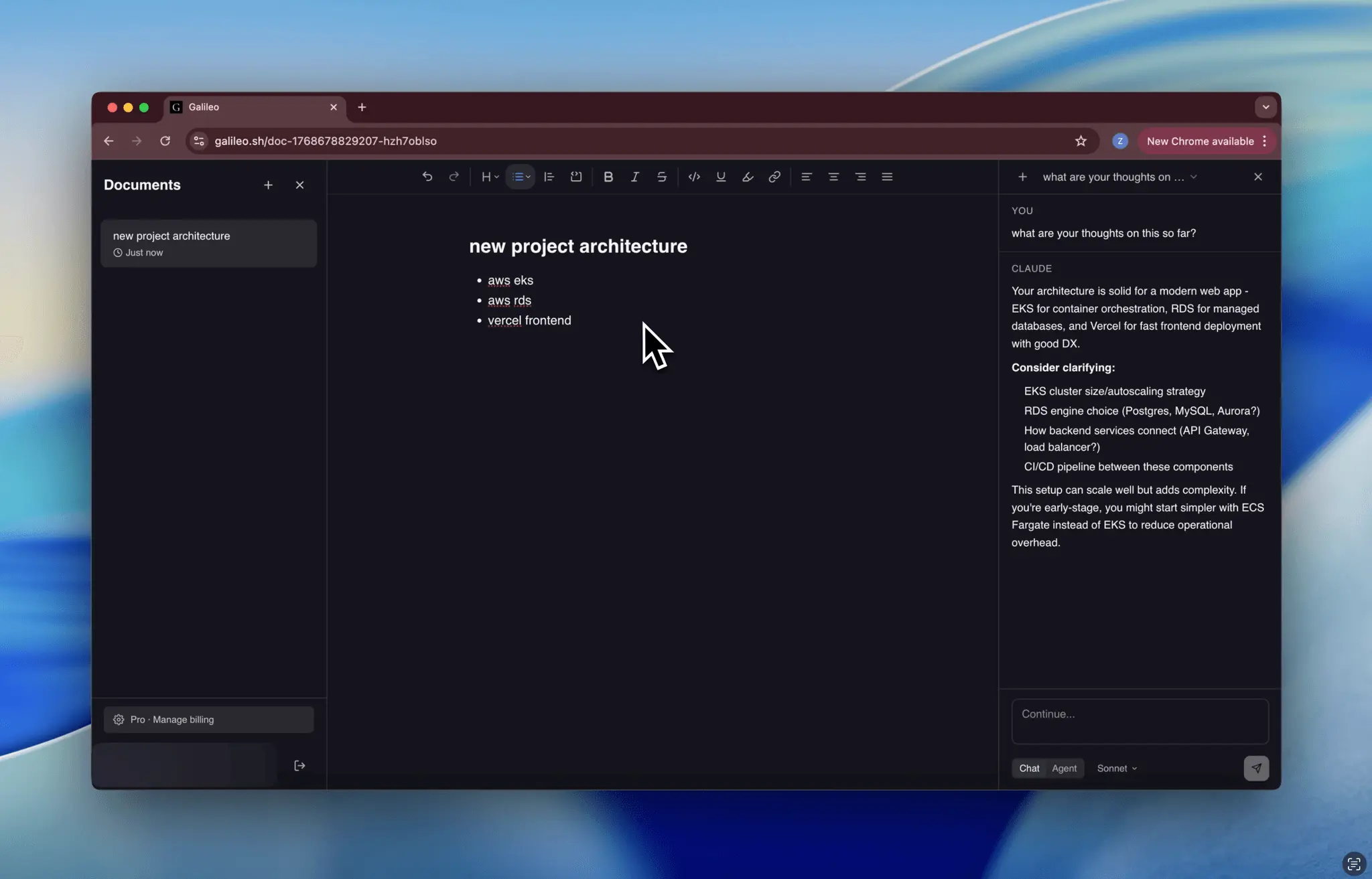 Screenshot 1 of Galileo