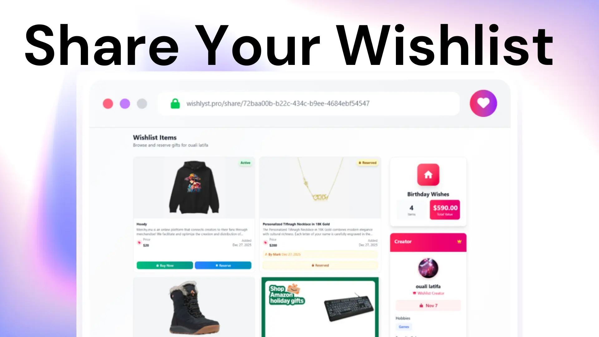 Screenshot 6 of wishlyst