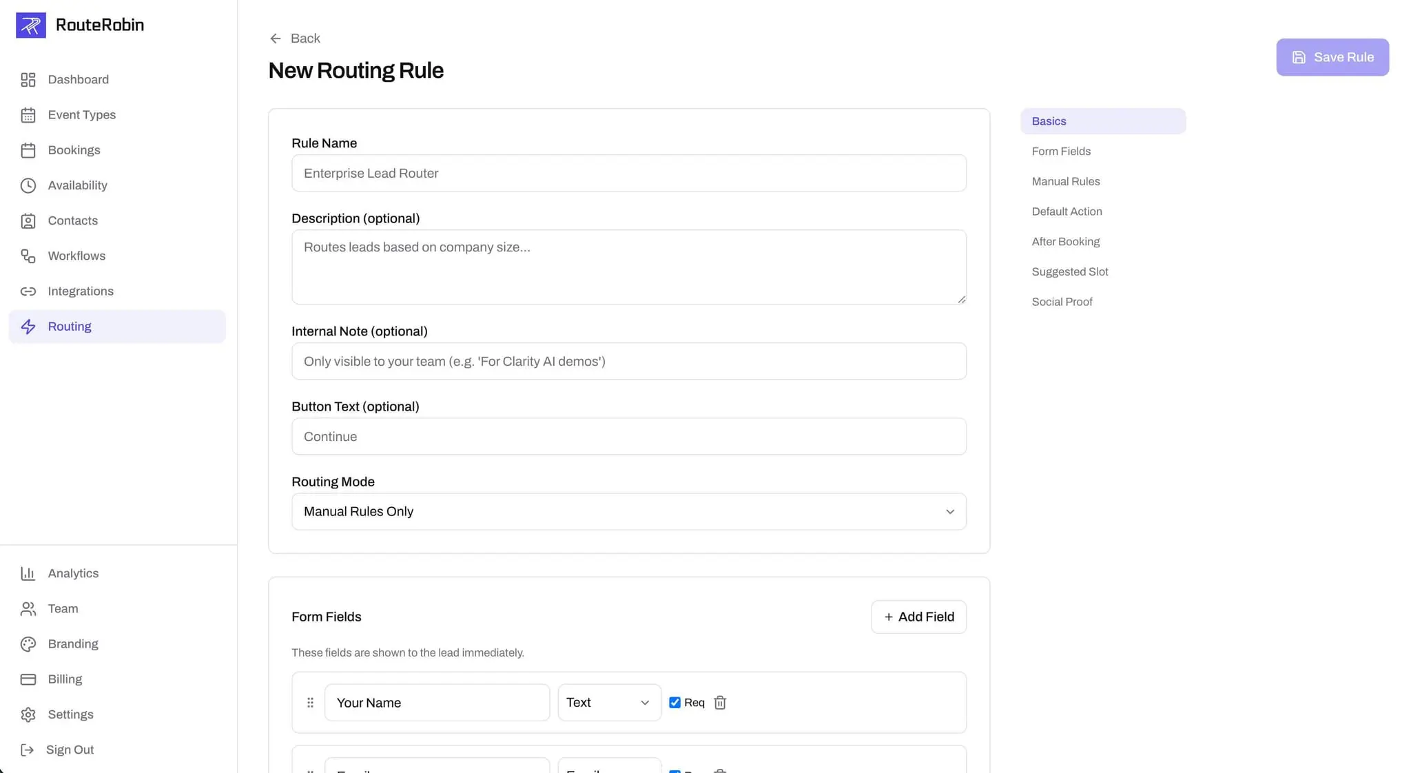 Screenshot 1 of RouteRobin