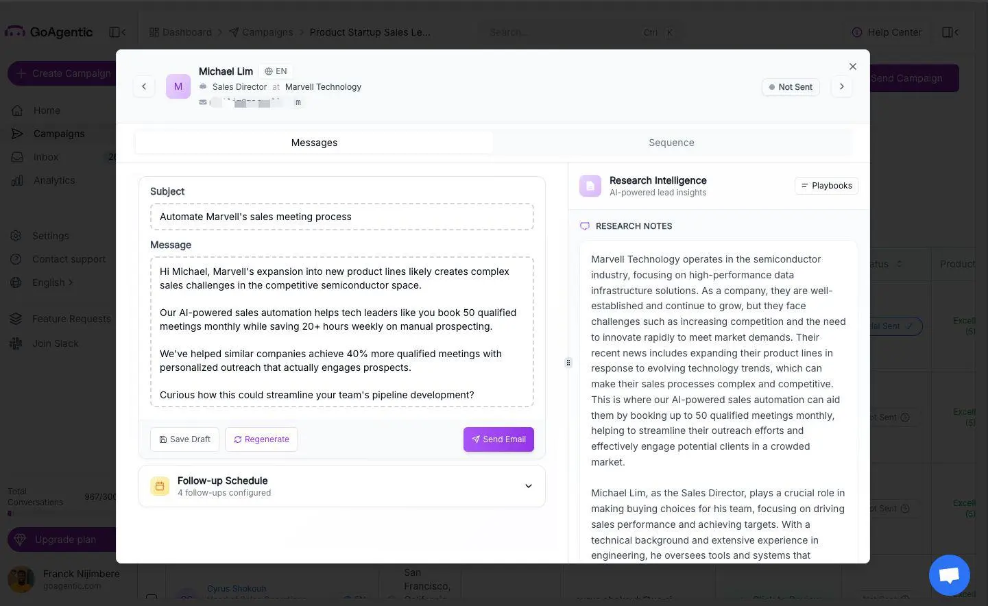 Screenshot 3 of GoAgentic