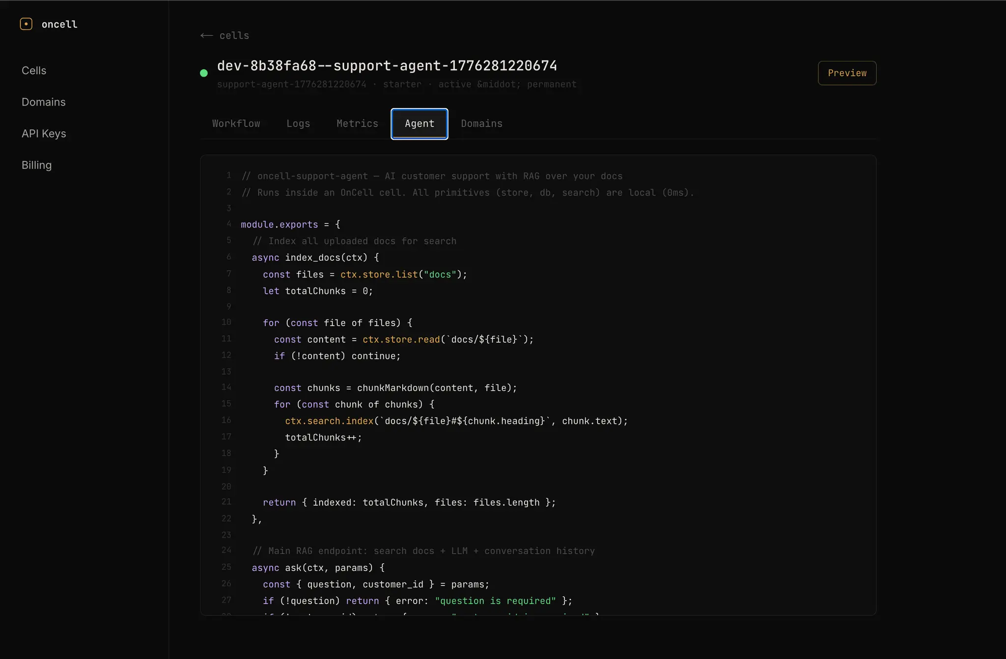 Screenshot 2 of oncell.ai