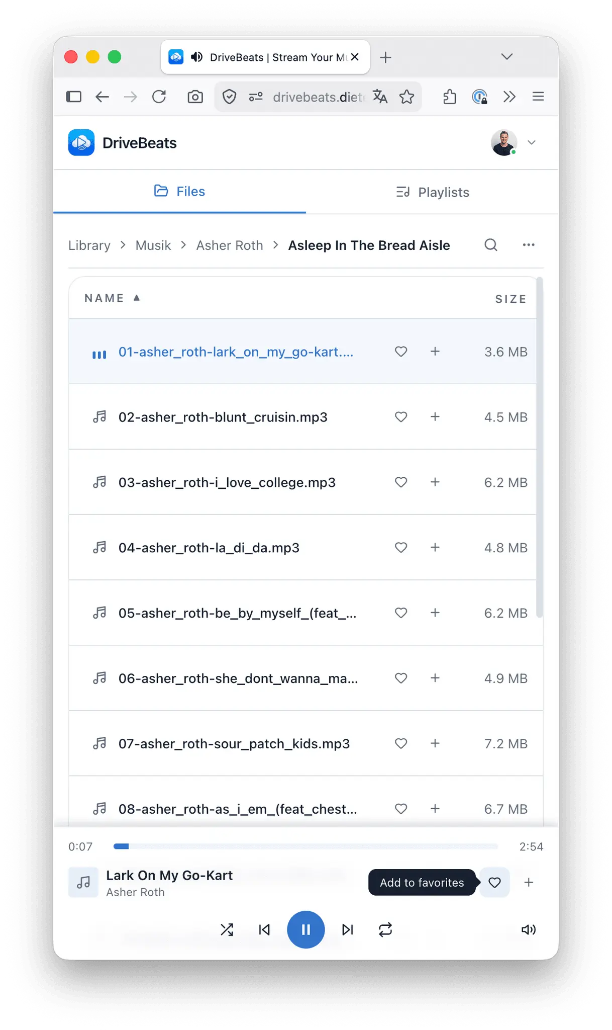 Screenshot 4 of DriveBeats