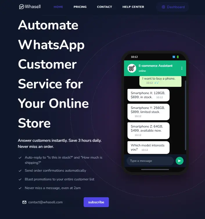 Screenshot 2 of Whasell