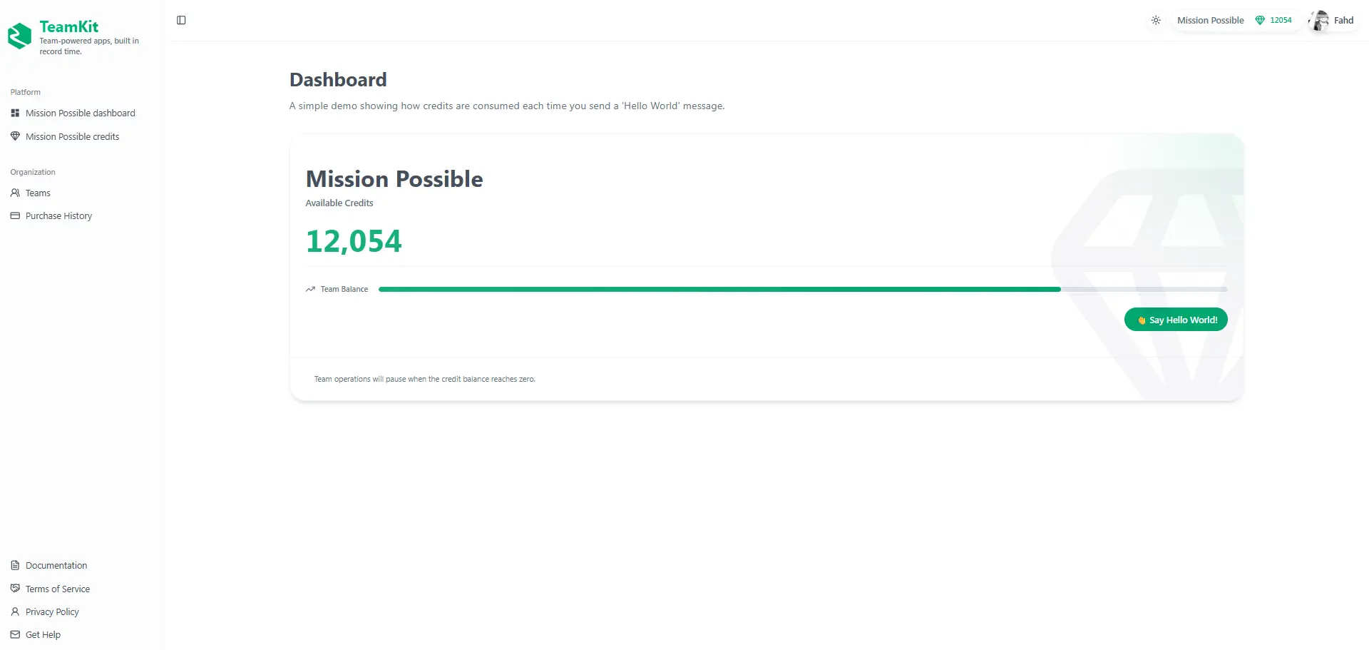 Screenshot 3 of TeamKit