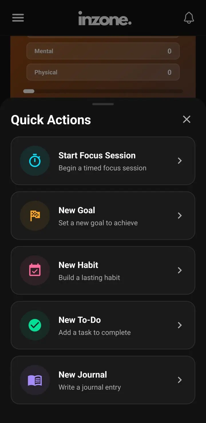 Screenshot 7 of inzone: Focus, Study, Timer