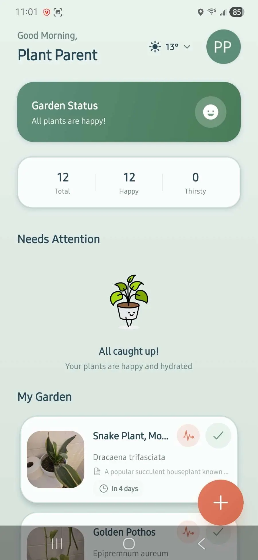 Screenshot 1 of Plant parent