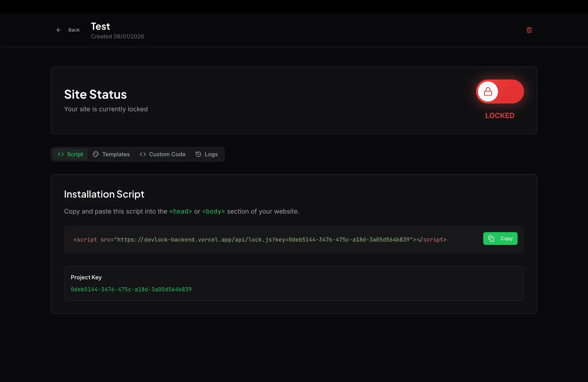 Screenshot 4 of DevLock