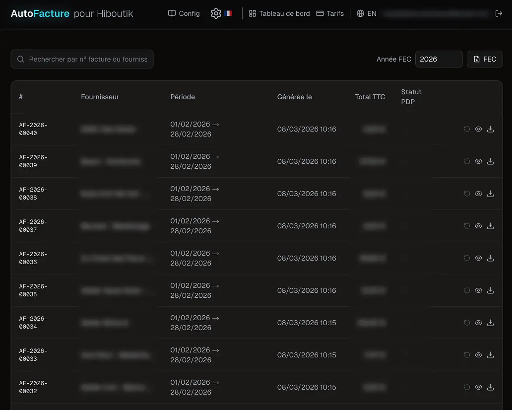 Screenshot 2 of AutoFacture