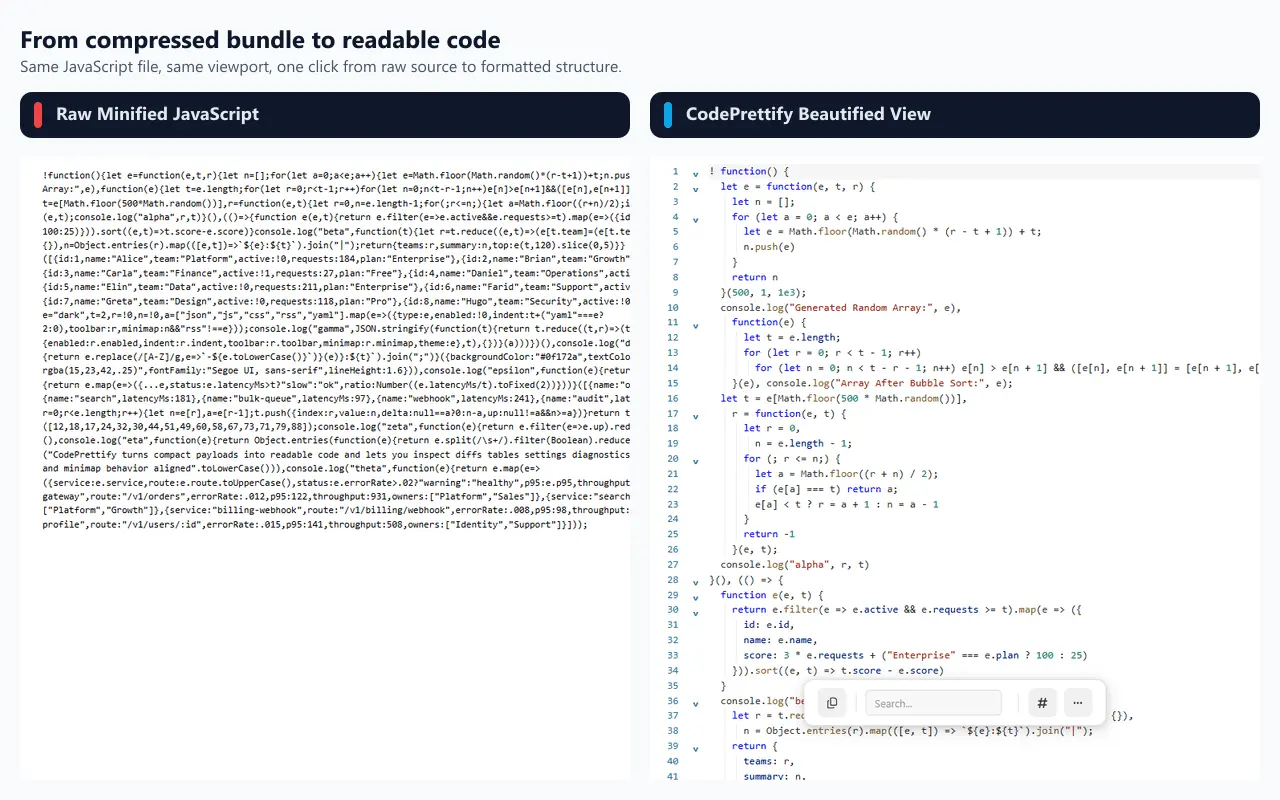 Screenshot 7 of CodePrettify