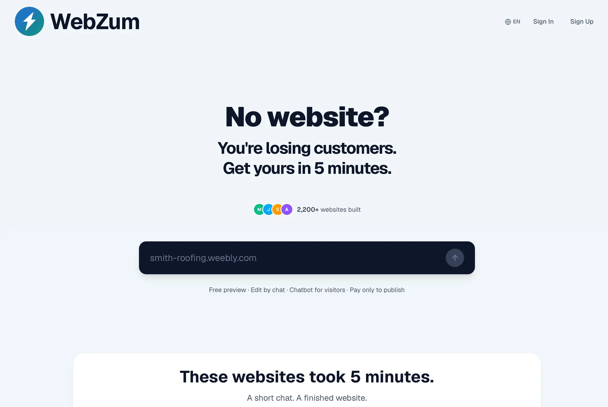 Screenshot 1 of WebZum