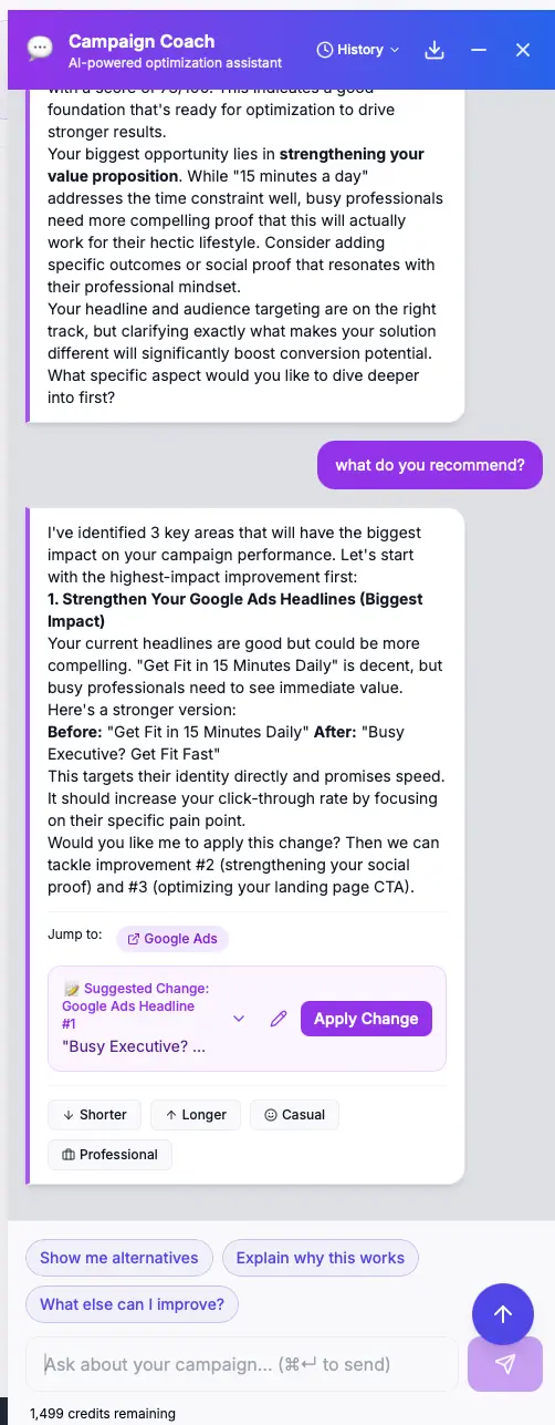 Screenshot 3 of Ubora Thrive AI
